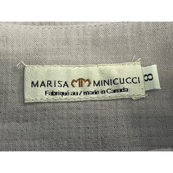 Marissa Minicucci Pencil Skirt Size 8 Lavender Pastel Crepe Wool Blend Office - Picture 4 of 6